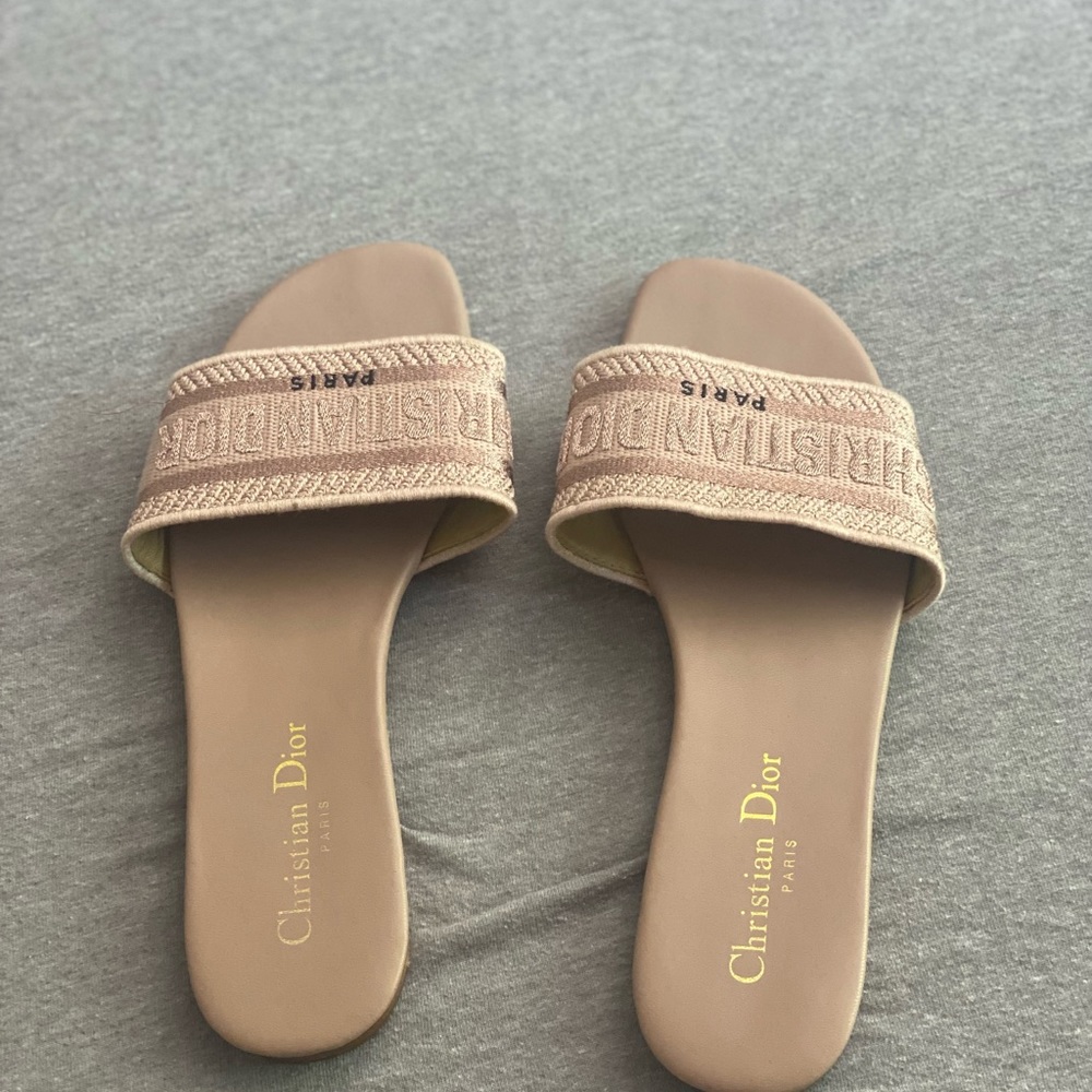 Christian Dior slides